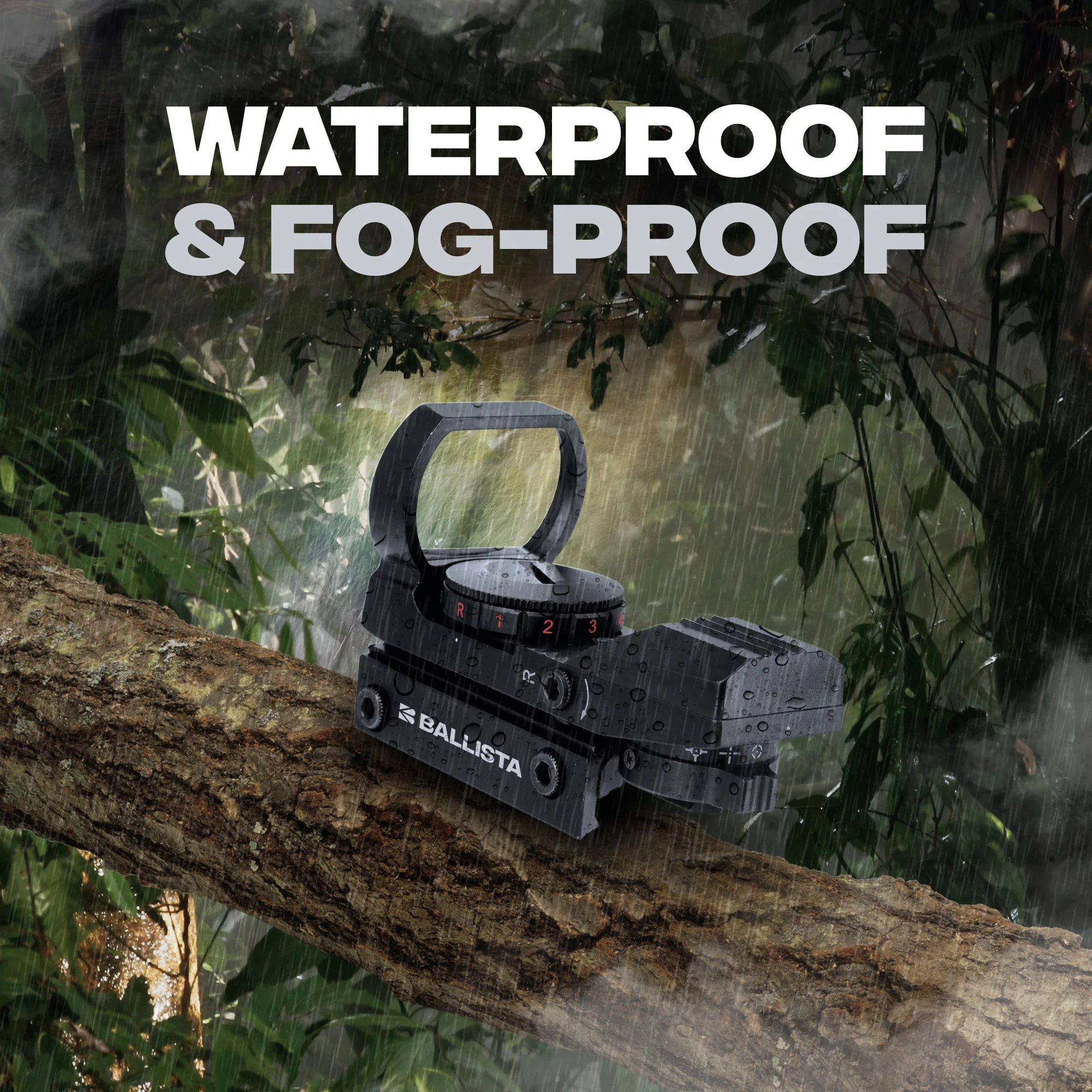 Crossbow Reflex Green Red Dot Sight Optic 1x23x34mm - 22mm Mount - Image 7