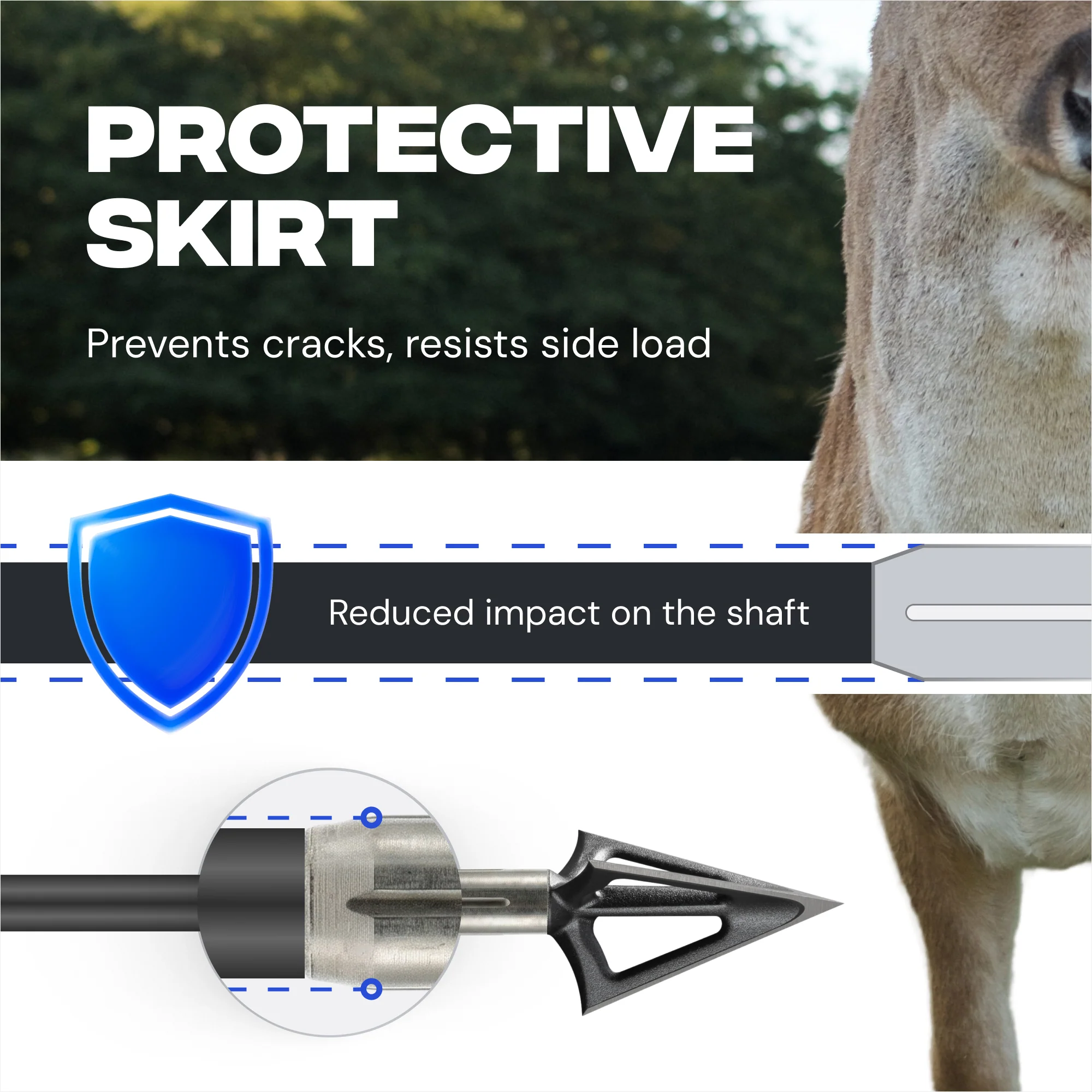 4.2mm Arrow Penetrator Insert 150gr Stainless Steel Adapter - 12pcs - Image 5