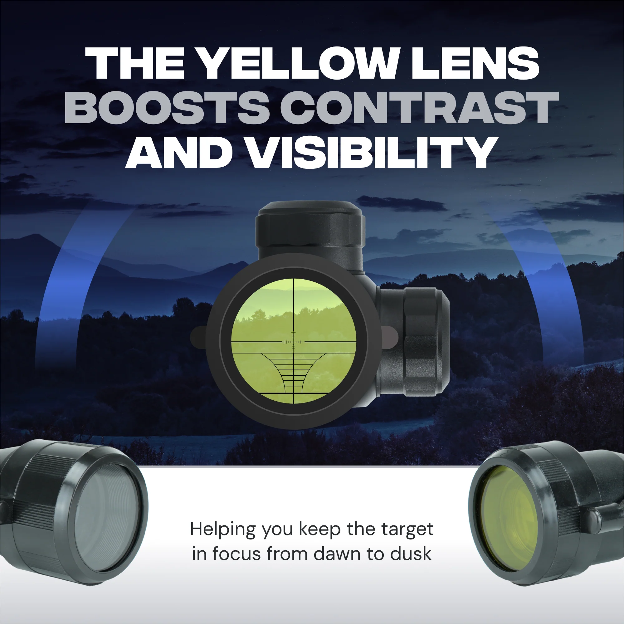 4x32 Viper Eye Crossbow Scope with 2 Mounts Fits 20 mm Picatinny Rail - Image 4