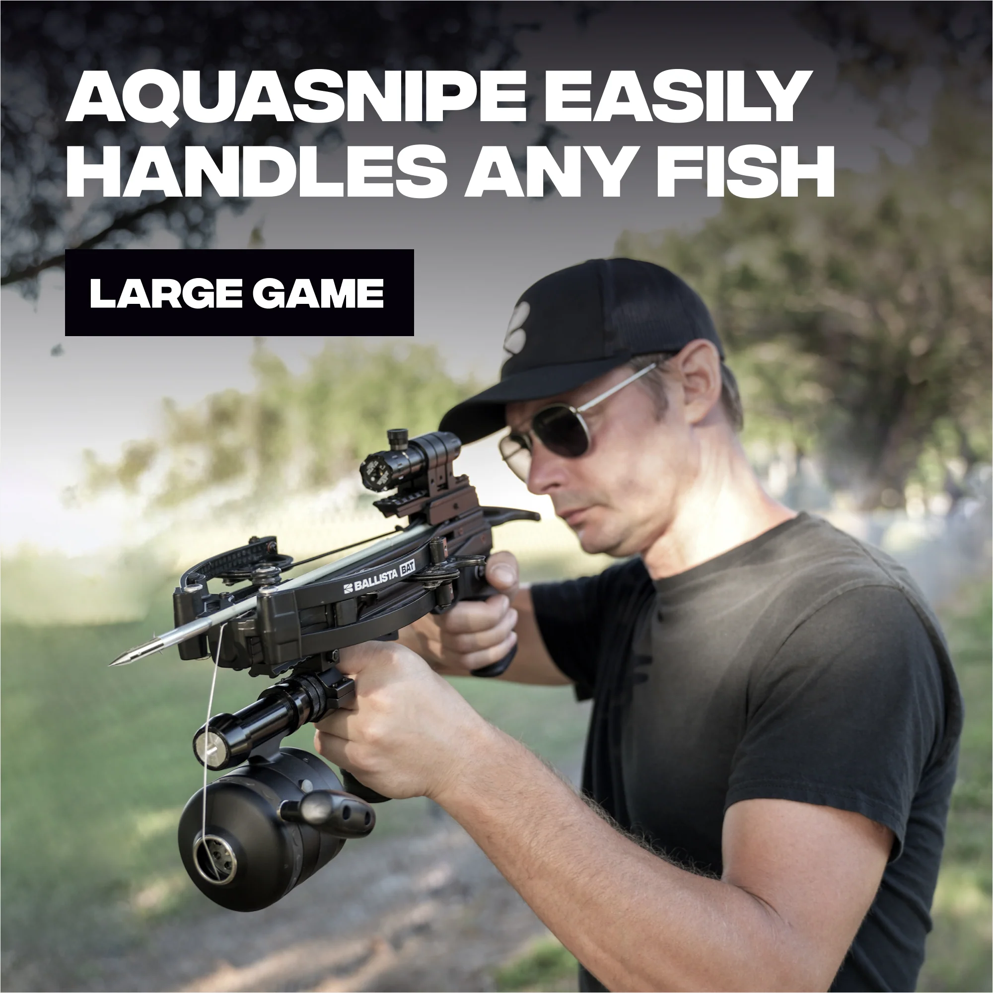 AquaSnipe BL40 Bowfishing Reel for Bowfishing, Slingshots & Casting Rods - Image 4