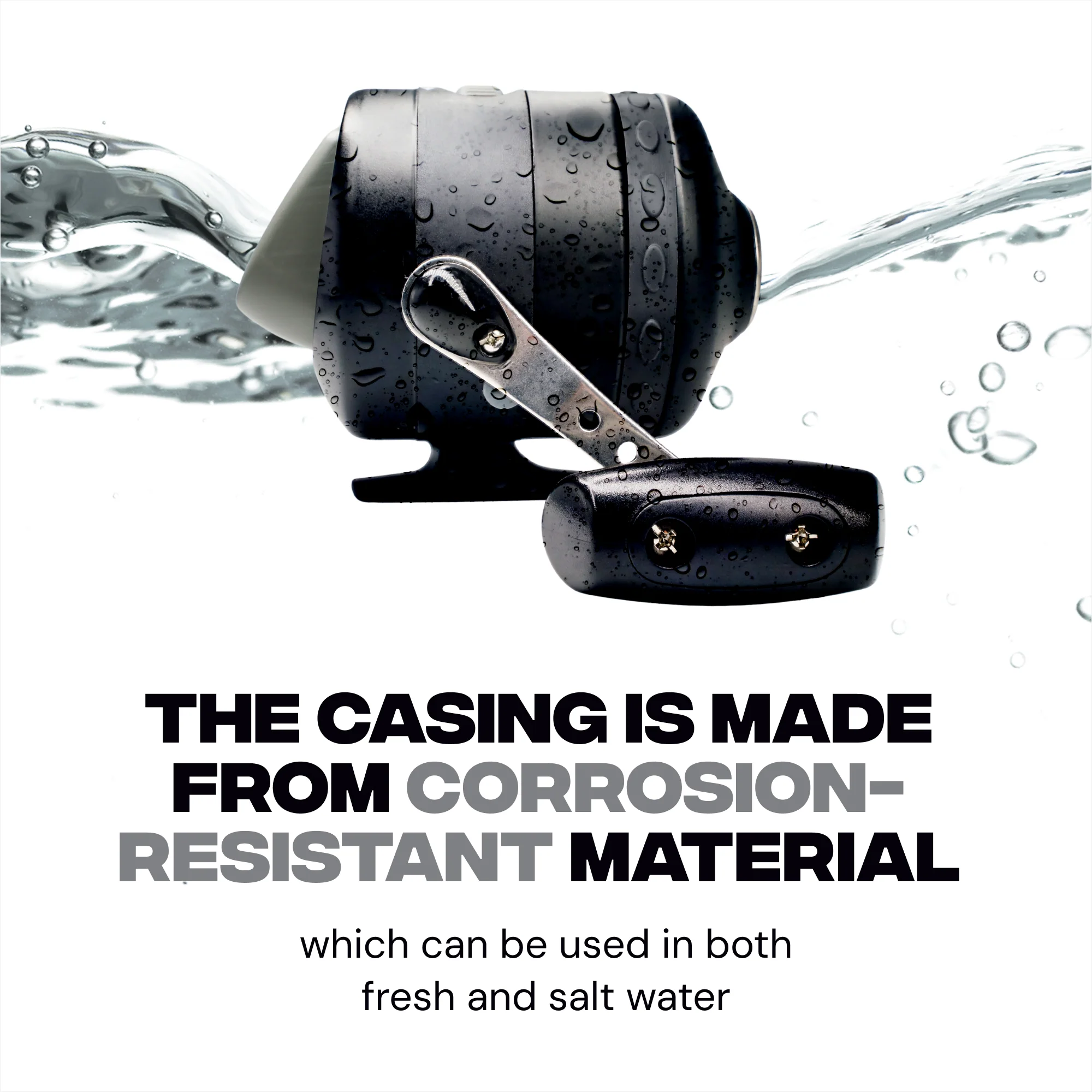 AquaSnipe BL40 Bowfishing Reel for Bowfishing, Slingshots & Casting Rods - Image 8