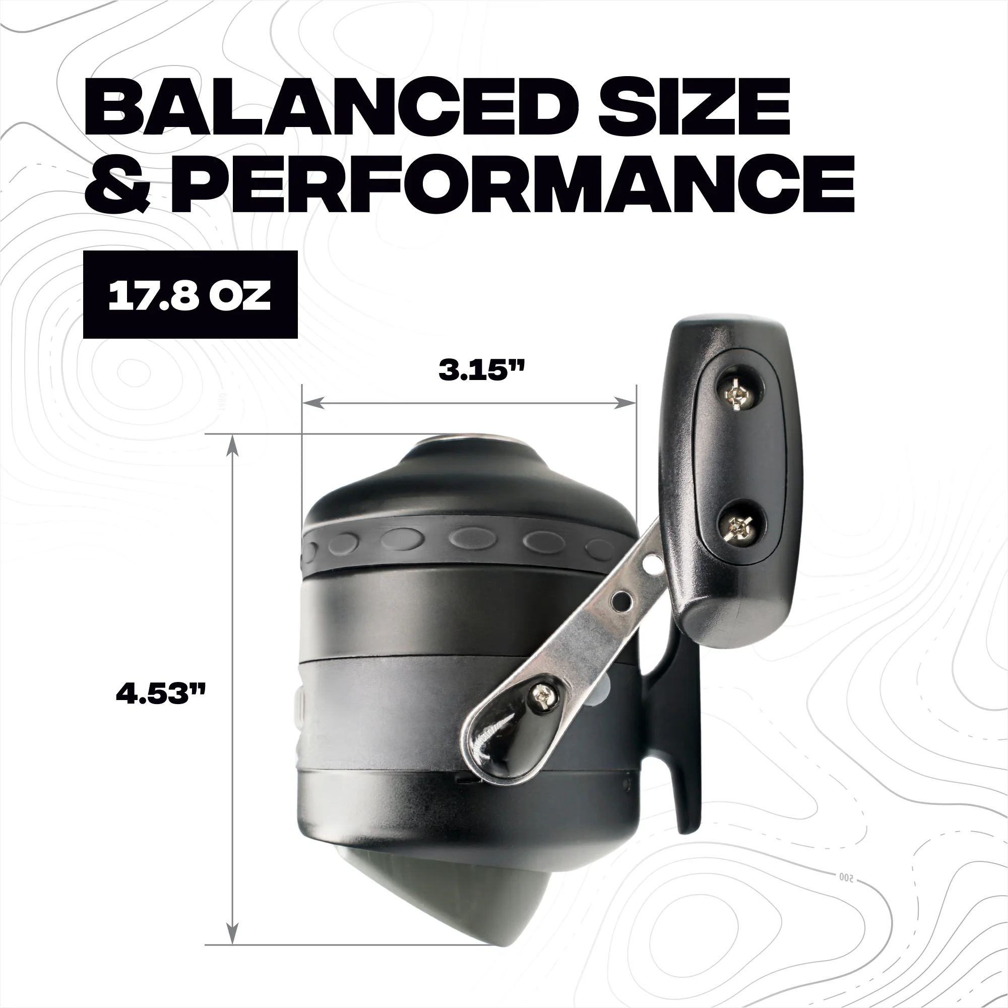 AquaSnipe BL40 Bowfishing Reel for Bowfishing, Slingshots & Casting Rods - Image 9