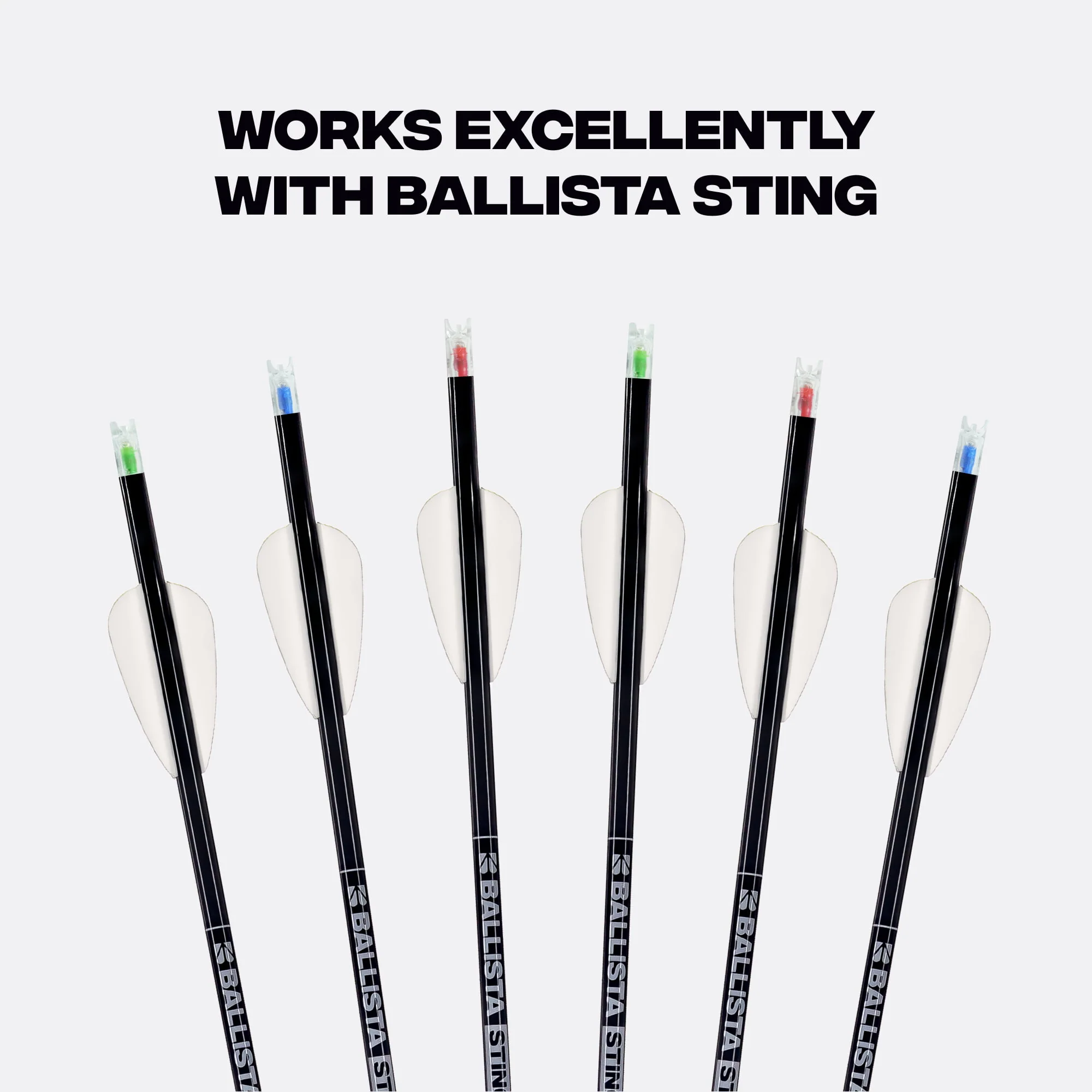 6mm Lighted Nocks - High Visibility LED, Long Battery Life - Blue / Red / Green - 3 pc - Image 7