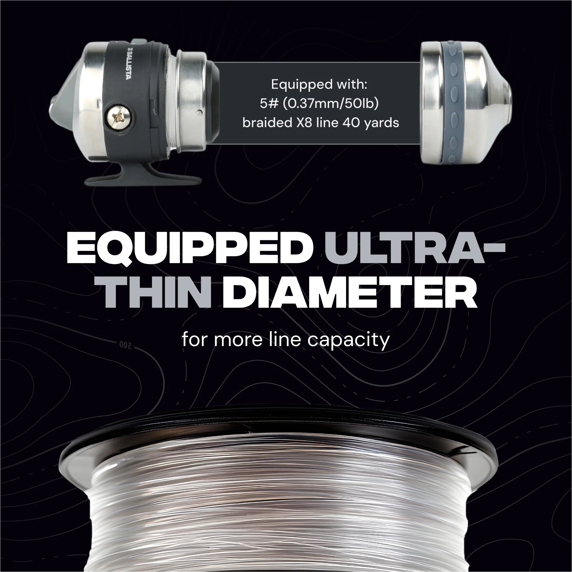 BL25 Spincast Bowfishing Reel - Slingshot Bow Fishing Stainless Steel - Image 6