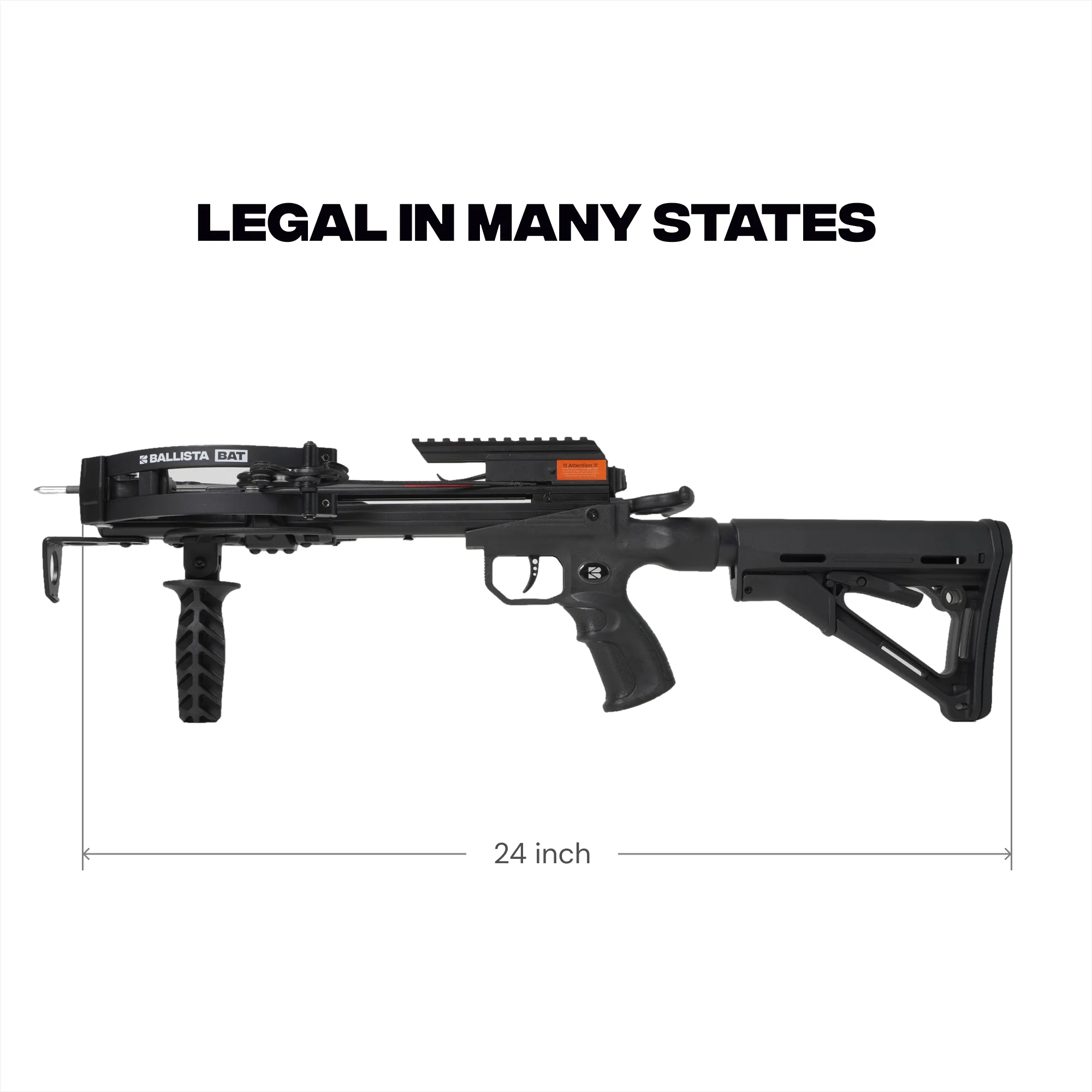 BAT Compound Mini Crossbow with Triangle-Stock - 300fps &130lbs - Refurbished - Image 3