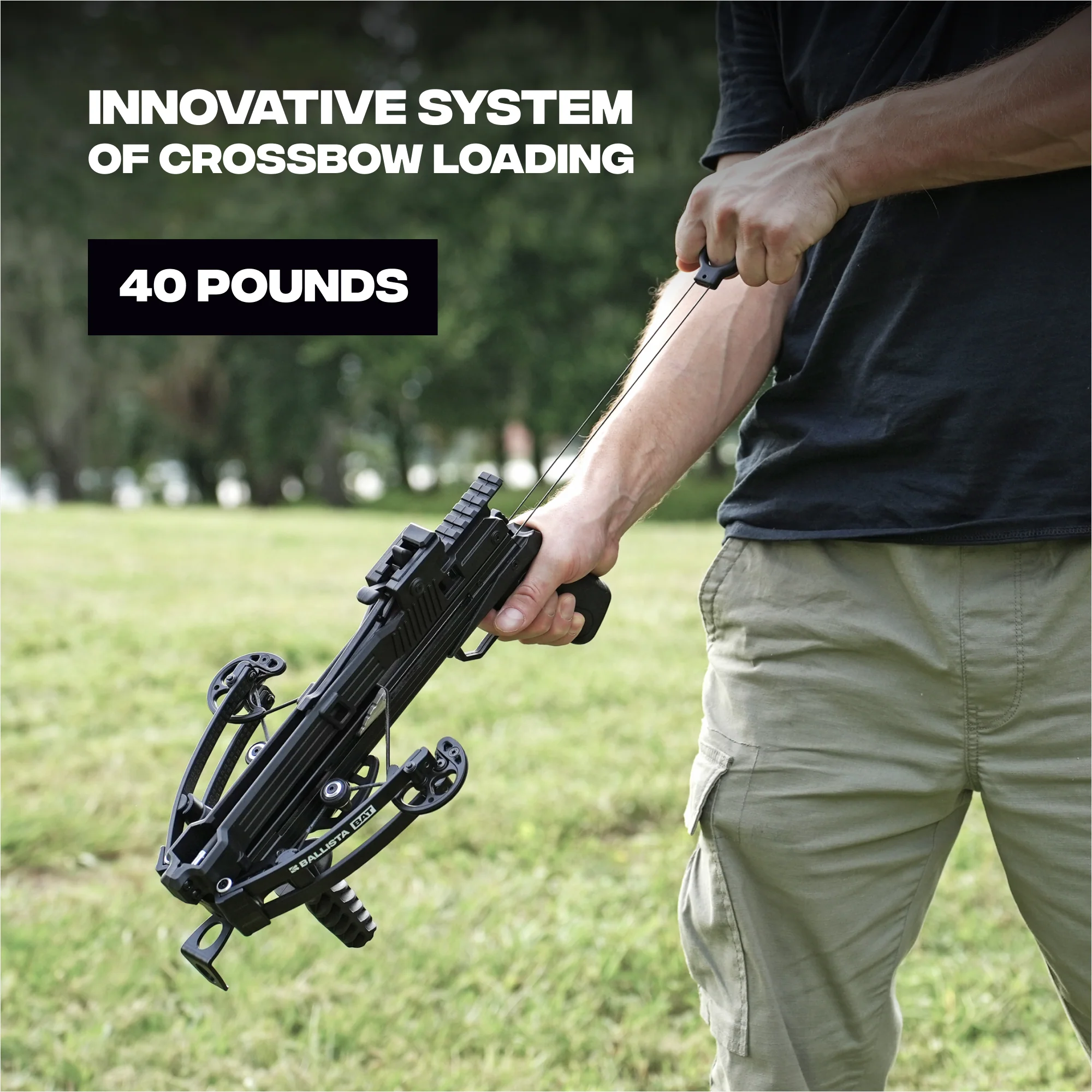 BAT Compound Small Crossbow with Magazine - 300 FPS, 130 lbs Draw - Refurbished - Image 8
