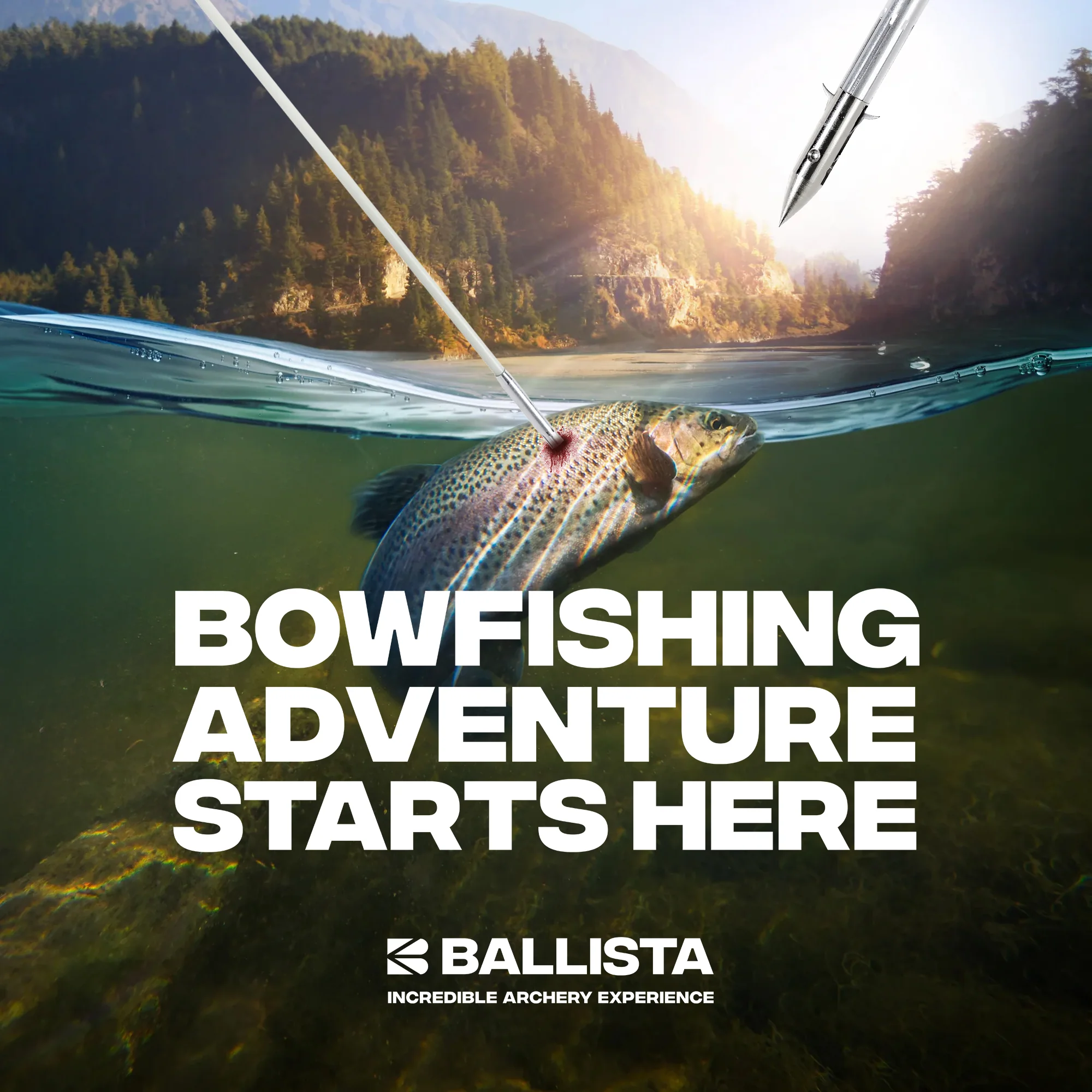 Bowfishing Arrows for Pistol Crossbow BALLISTA BAT (Pack of 3) - Image 9