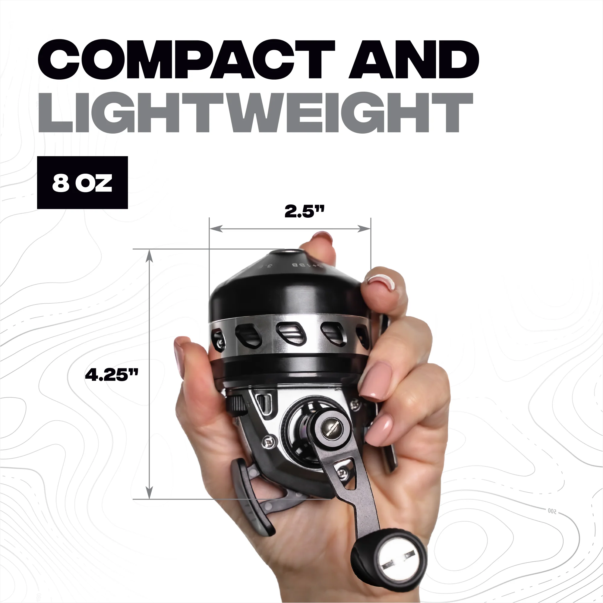 BL33 Spincast Reel for Casting Rod, Bowfishing, Slingshot Fishing - Image 9