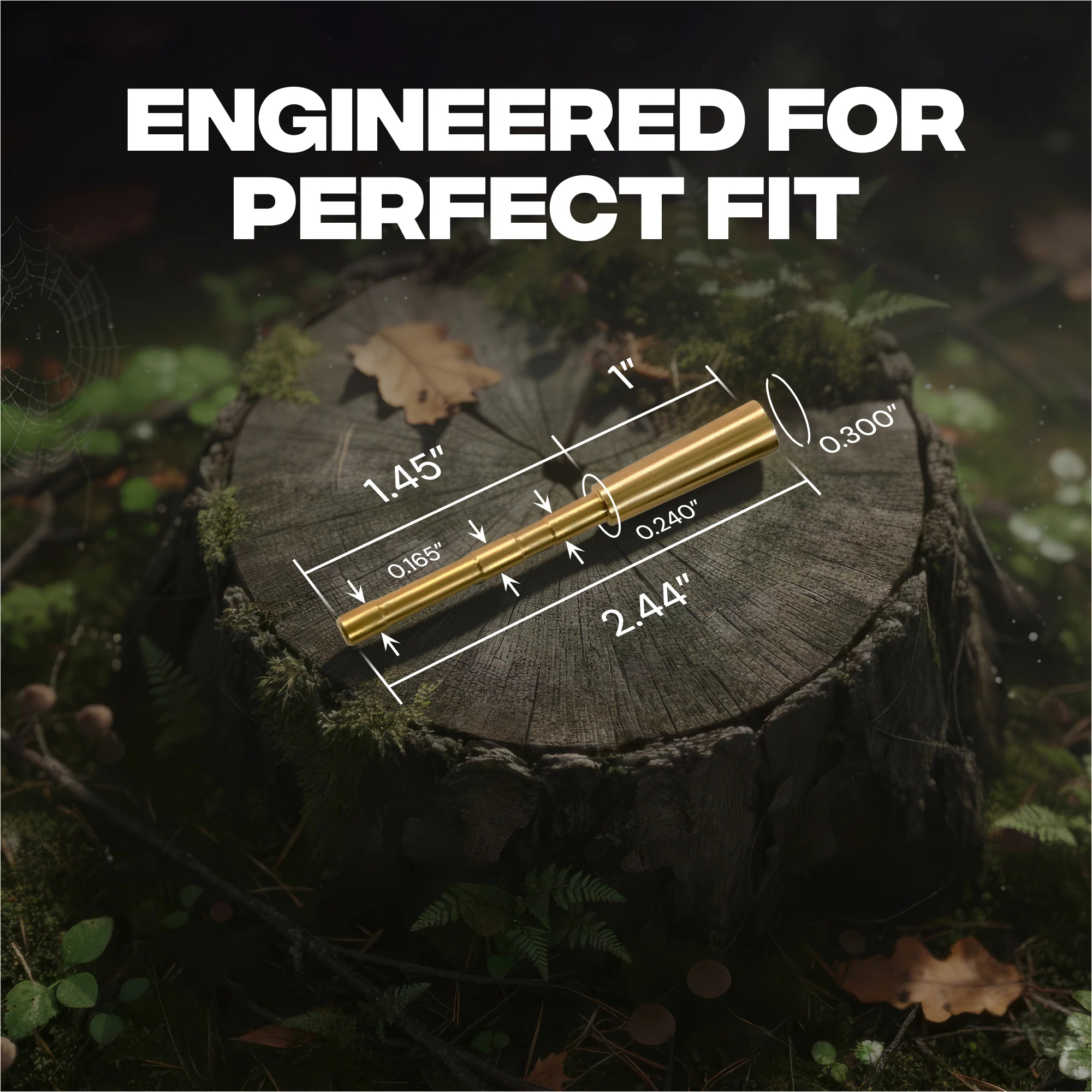 Copper 4.2mm Penetrator Insert Adapter 125gr - 12pcs - Image 8