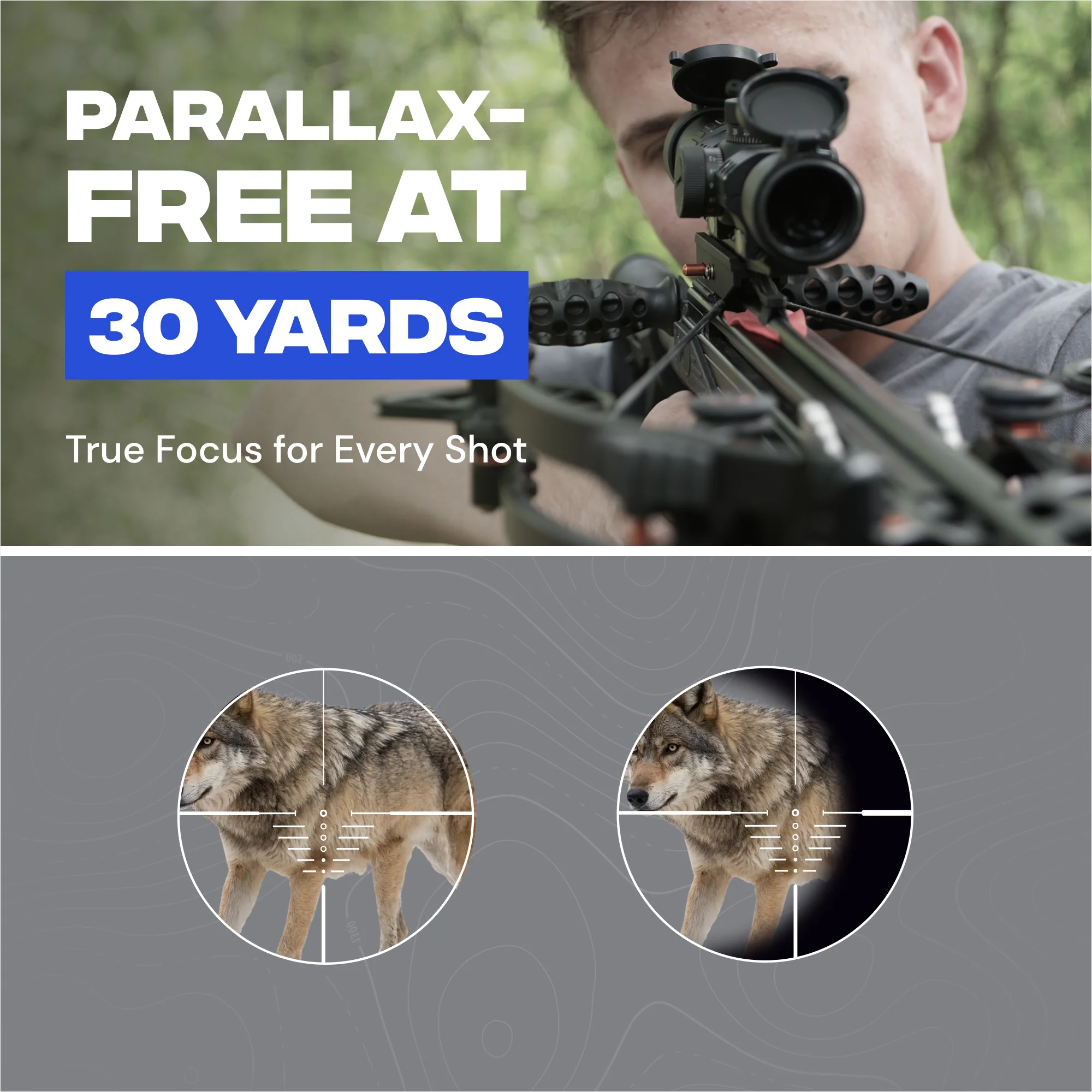 Falcon Flex 2-7x32 Crossbow Scope with Magnification, Illumination - Image 6