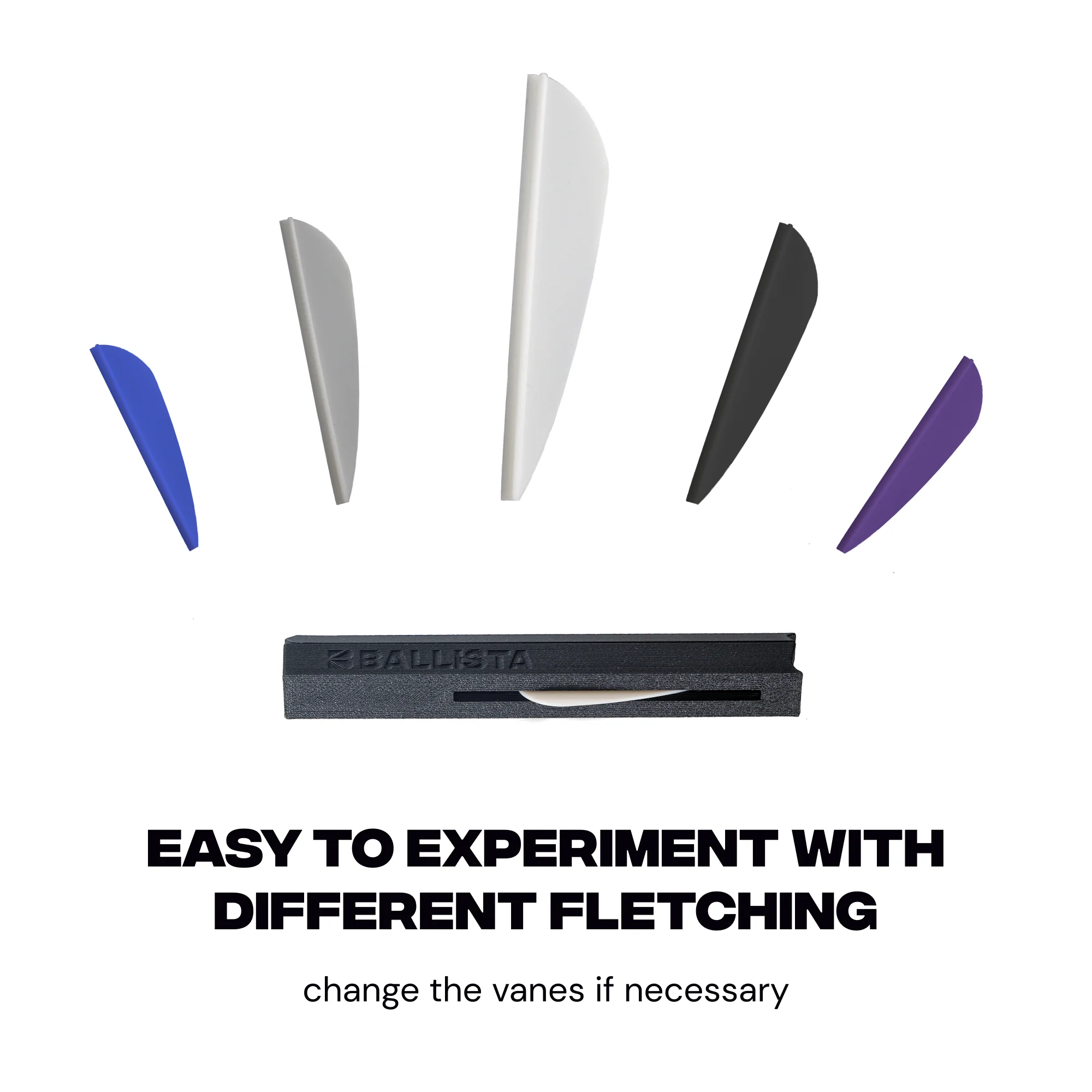 2-Vanes Fletching Jig 5.5-6mm Arrows - Compatible with BALLISTA Bolts - Image 4