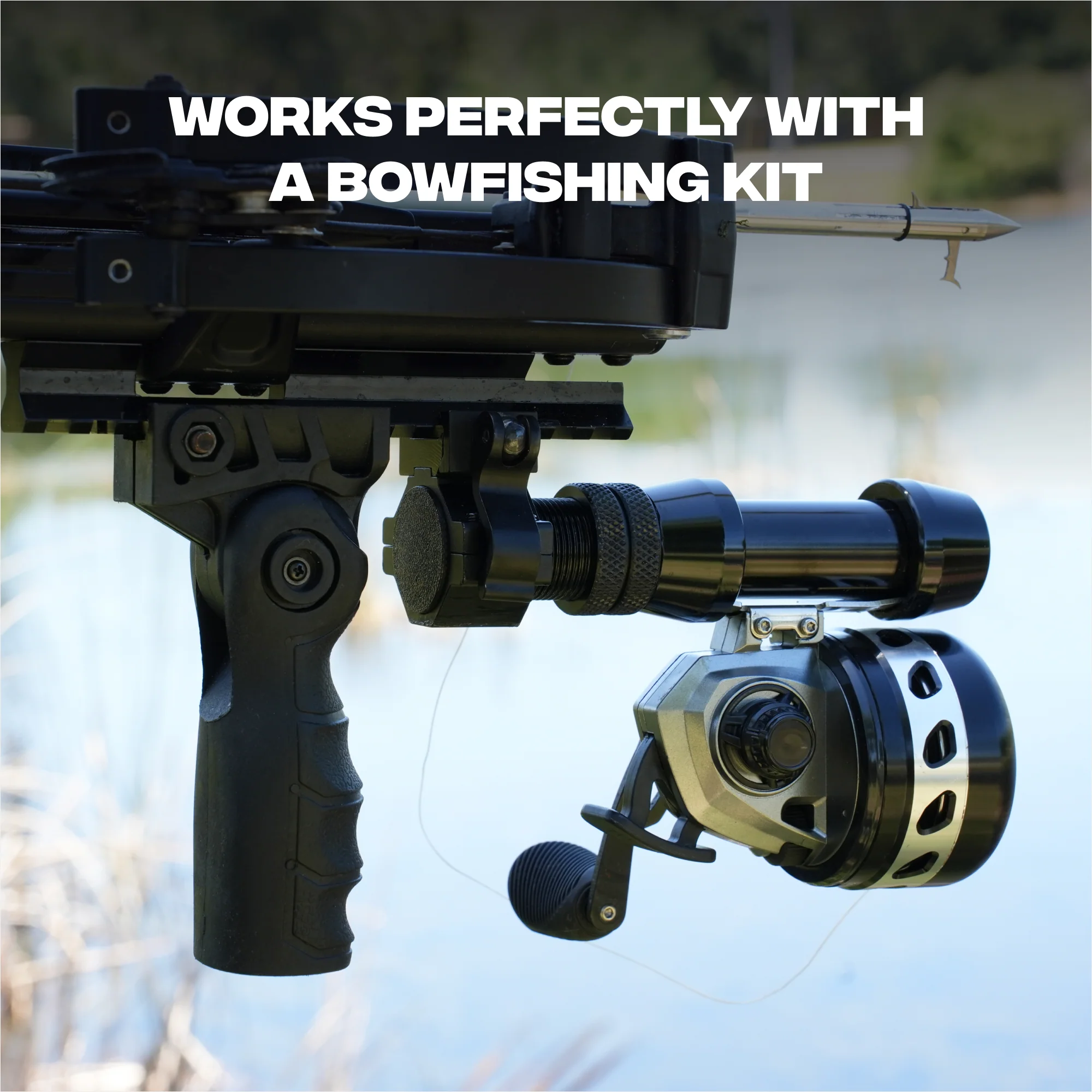 High-Strength Plastic Sleeve for Bowfishing Reel Mount - Image 6