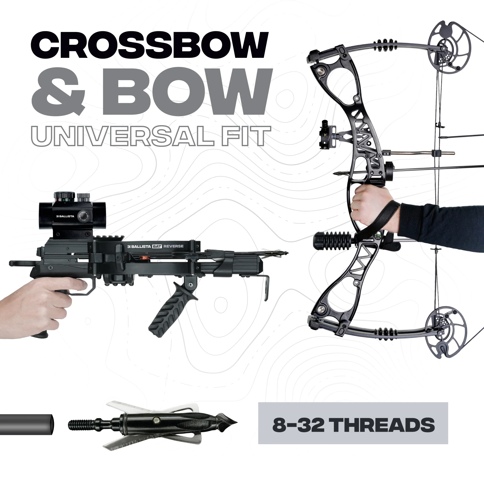 Mechanical Broadheads – 100 Grain, 2-Blade Expandable – 3 Pack - Image 5