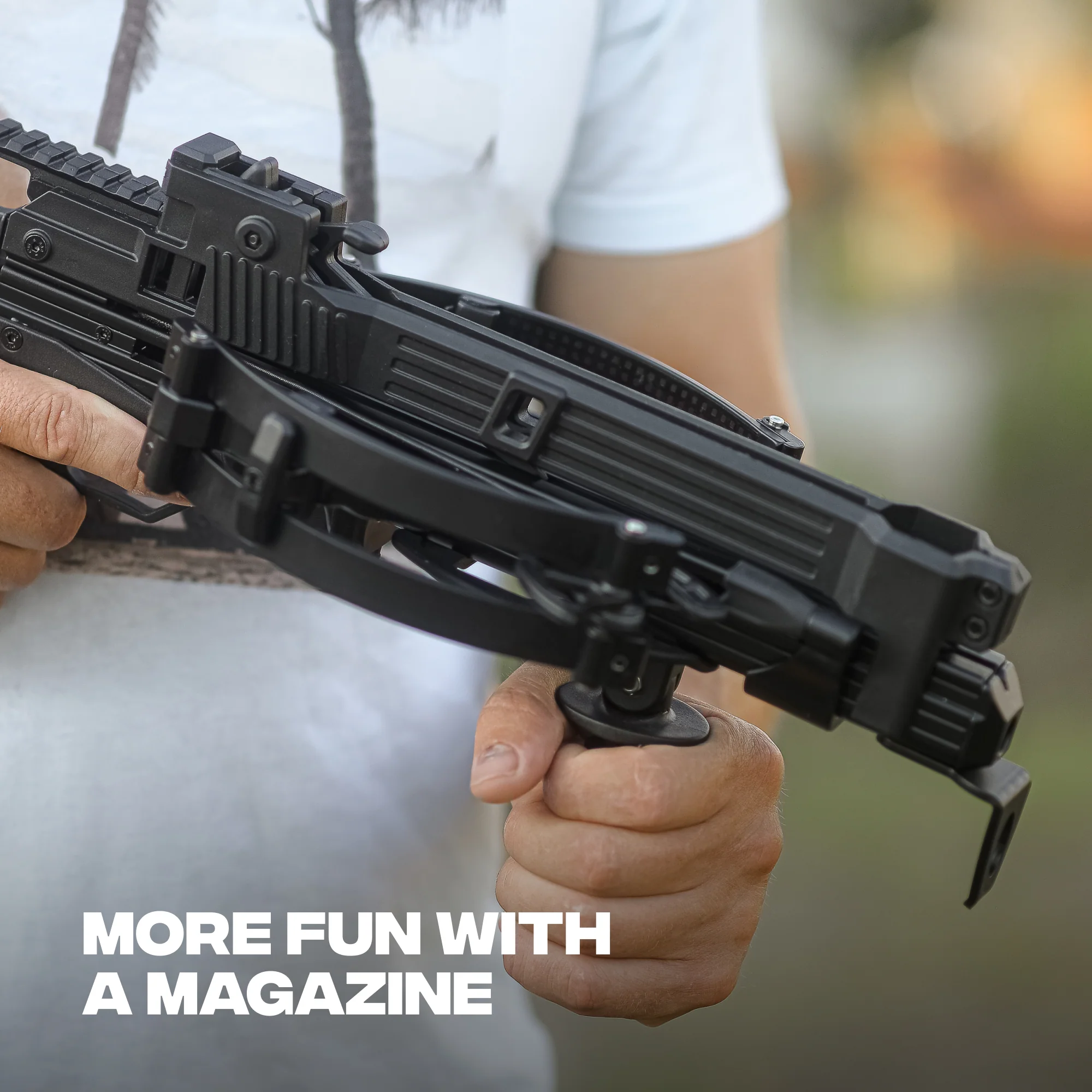 Mini BAT Reverse Crossbow with Magazine - 340 FPS, 150lbs - Refurbished - Image 3