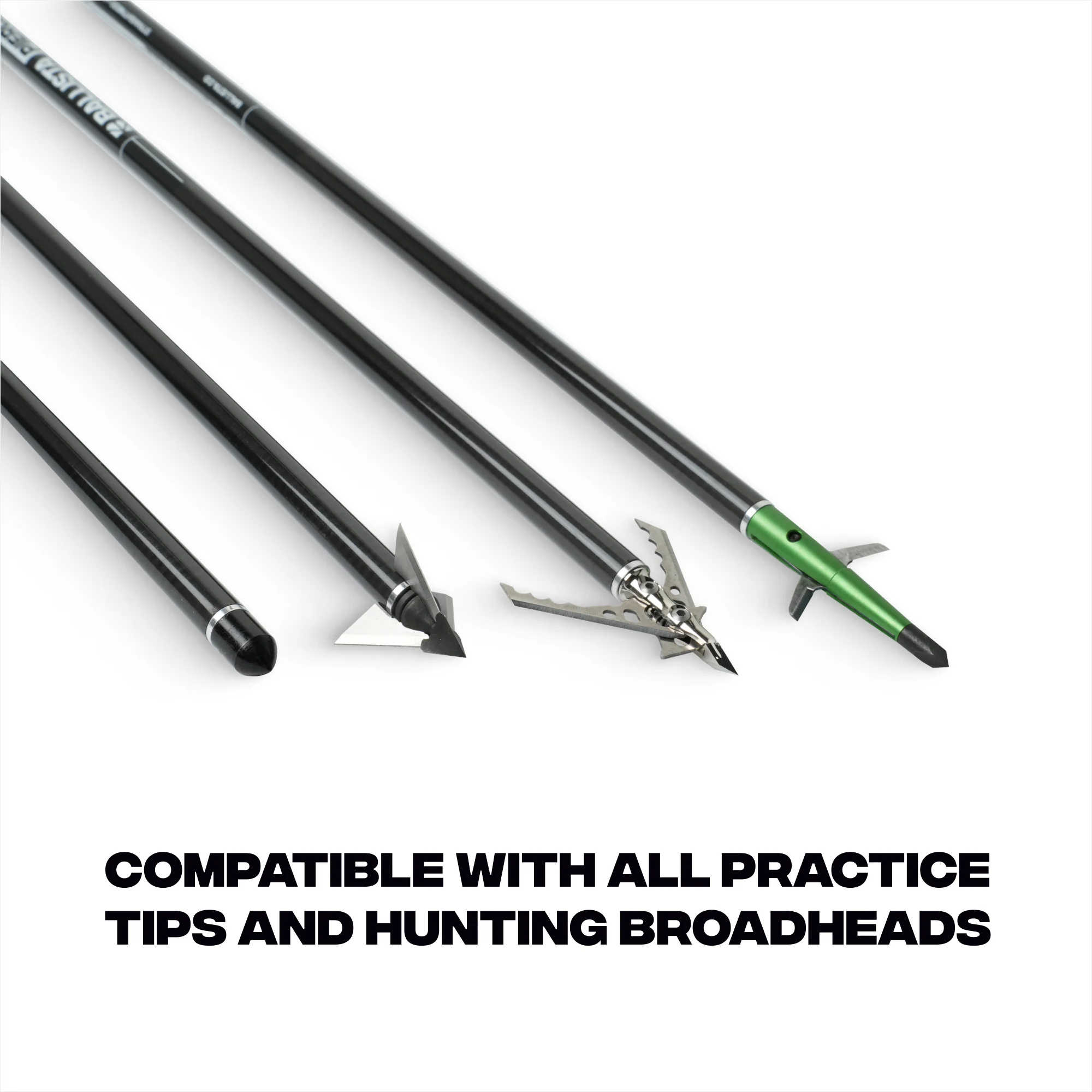 PIERCER 3-Vanes Carbon Crossbow Bolts - Ideal for MEGABAT Reverse - Pack of 6 - Image 4