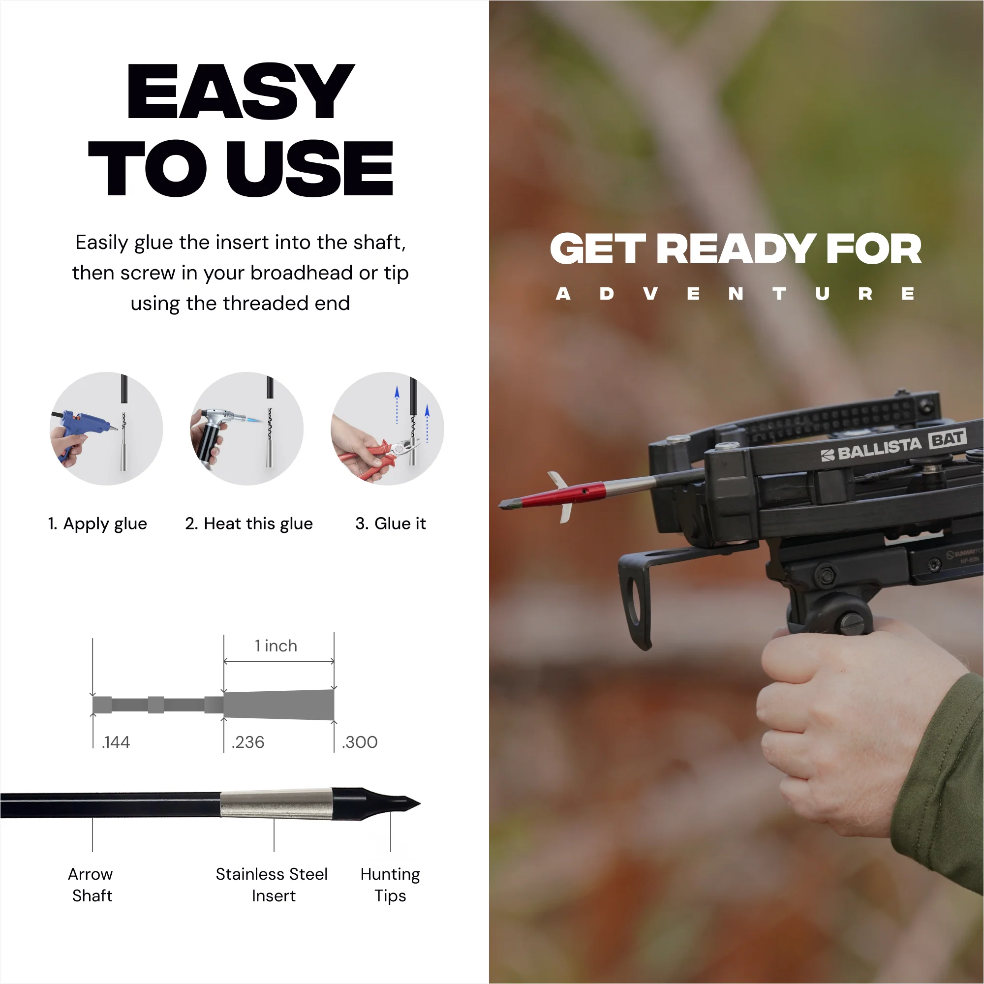 4.2mm Stainless Steel Penetrator Insert Adapter 120 gr - 12pcs - Image 6