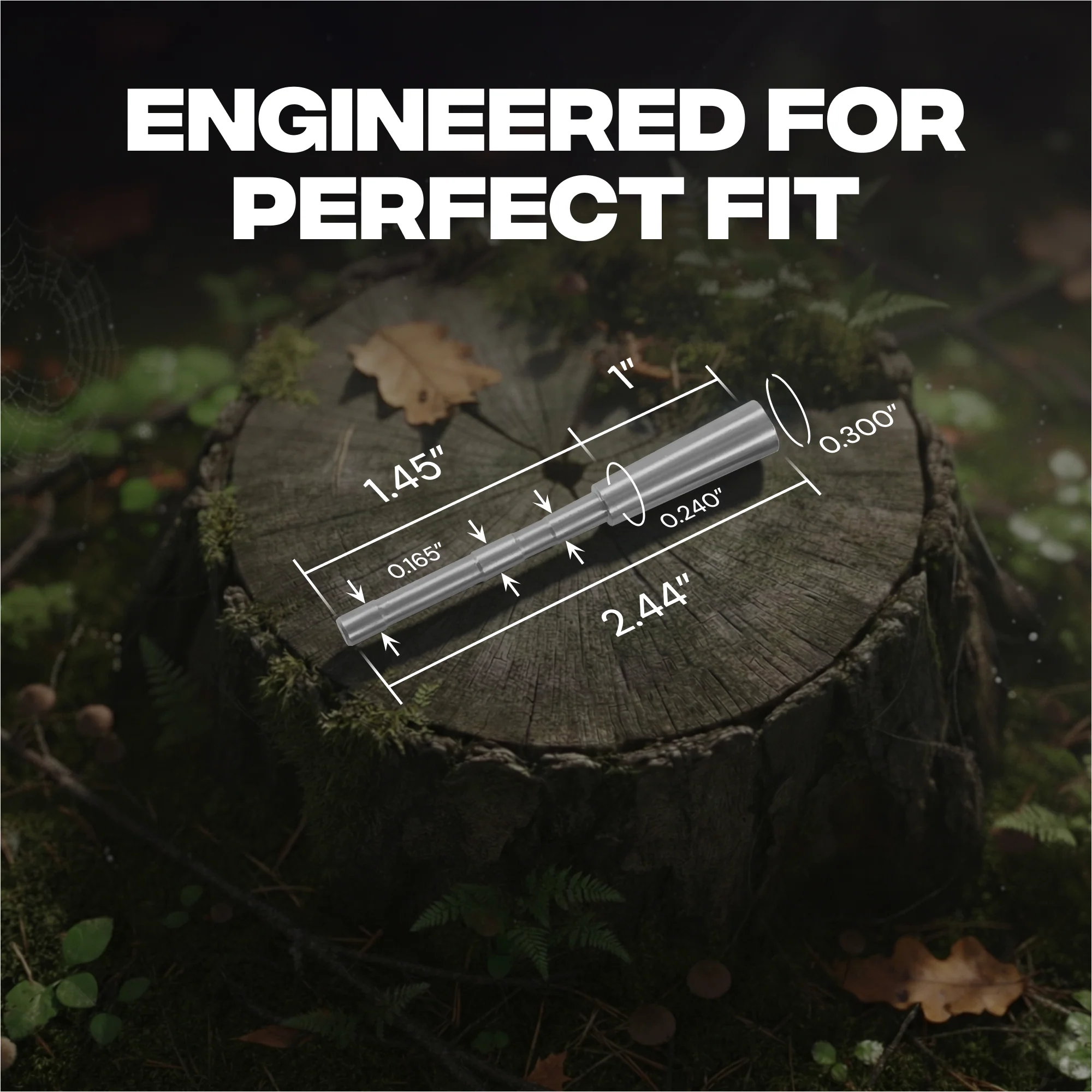 4.2mm Stainless Steel Penetrator Insert Adapter 120 gr - 12pcs - Image 8