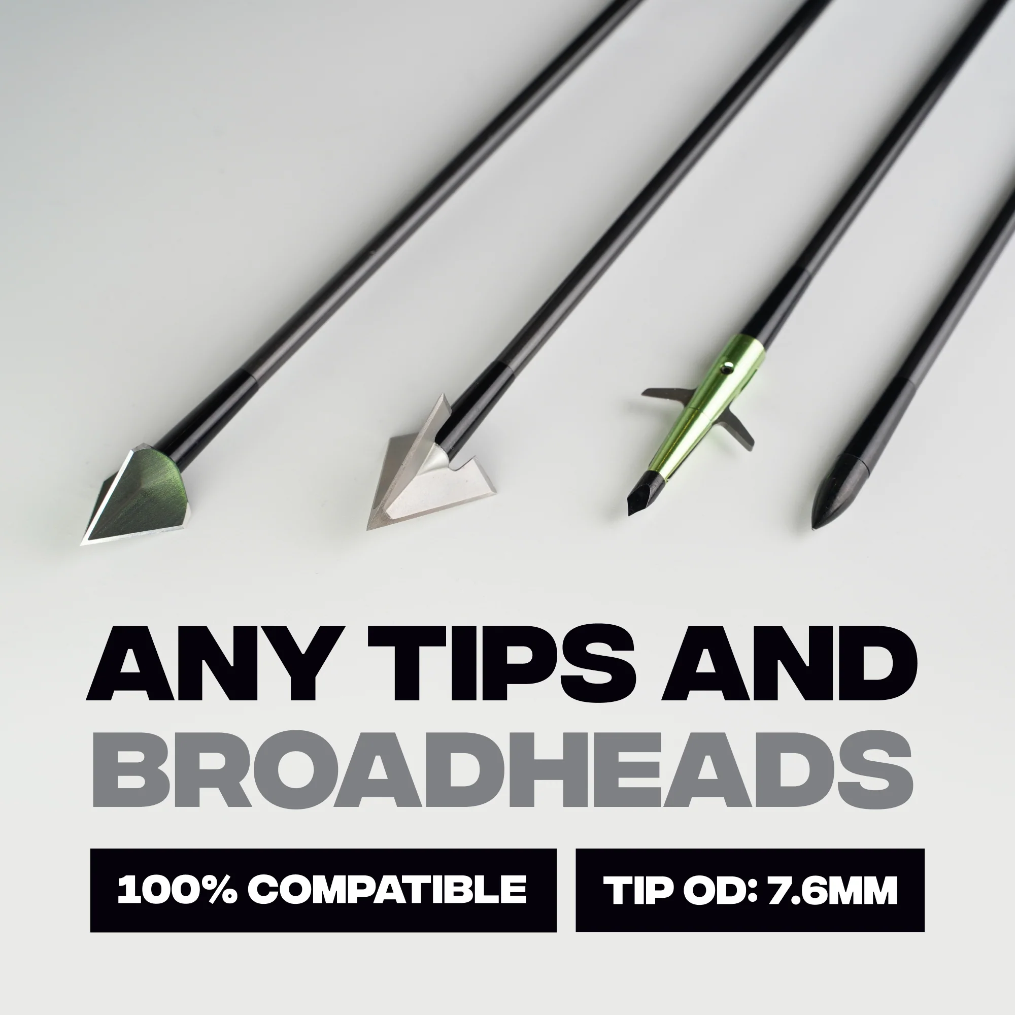 STING Carbon Hunting Bolts for Crossbows BALLISTA BAT (Pack of 6) - Image 10