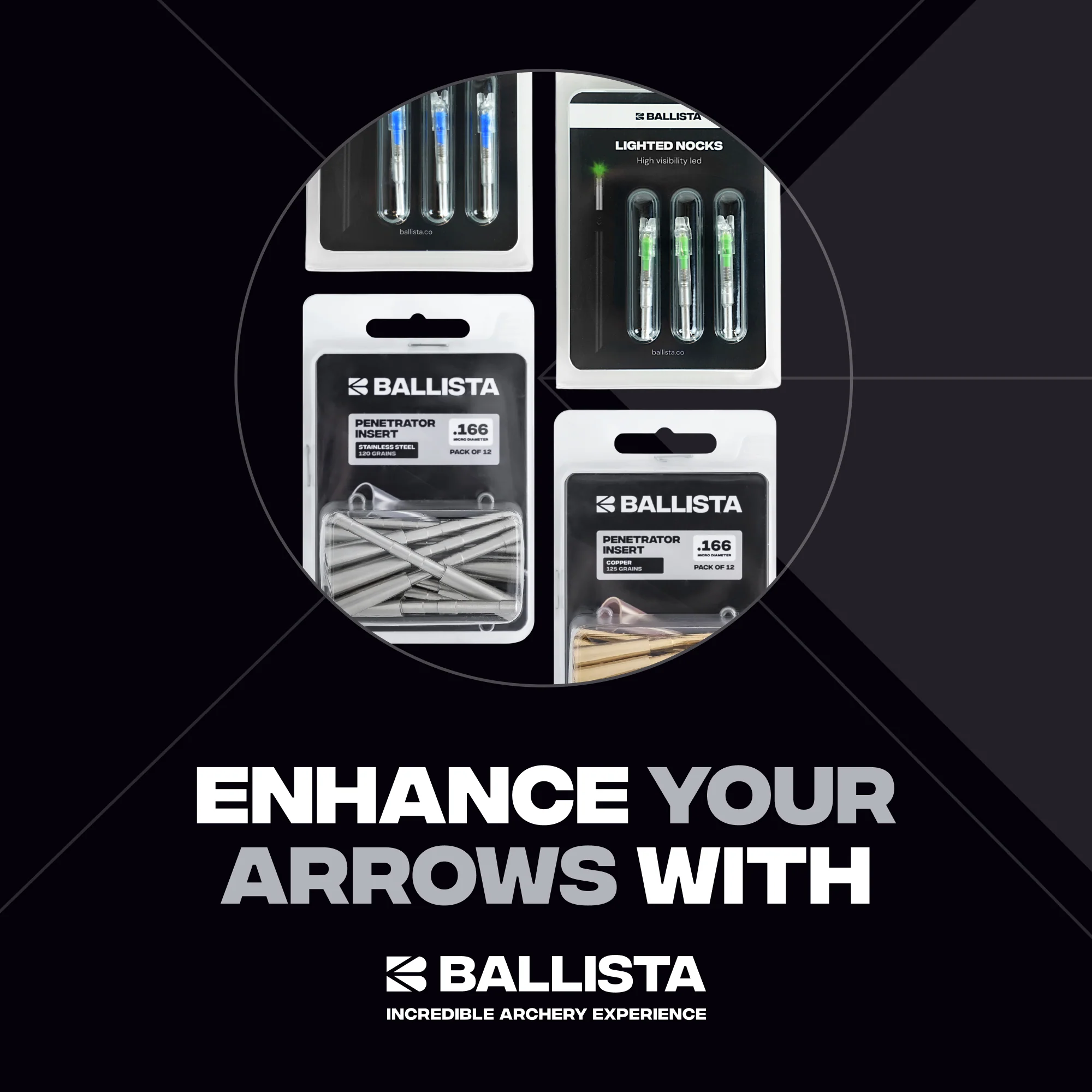 STING Carbon Hunting Bolts for Crossbows BALLISTA BAT (Pack of 6) - Image 11