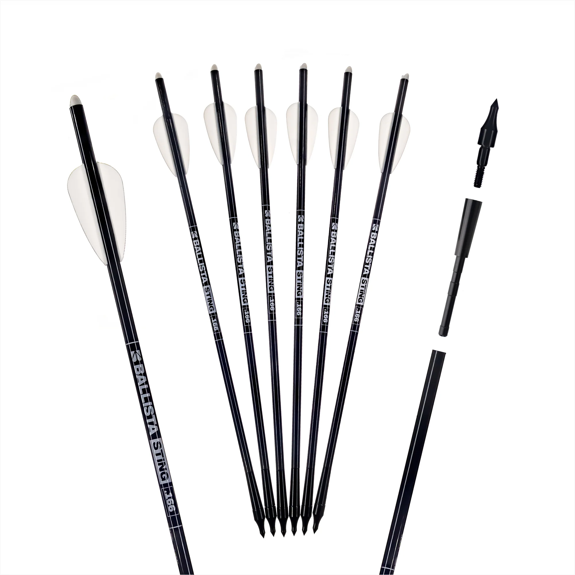 STING Carbon Hunting Bolts for Crossbows BALLISTA BAT (Pack of 6) - Image 12