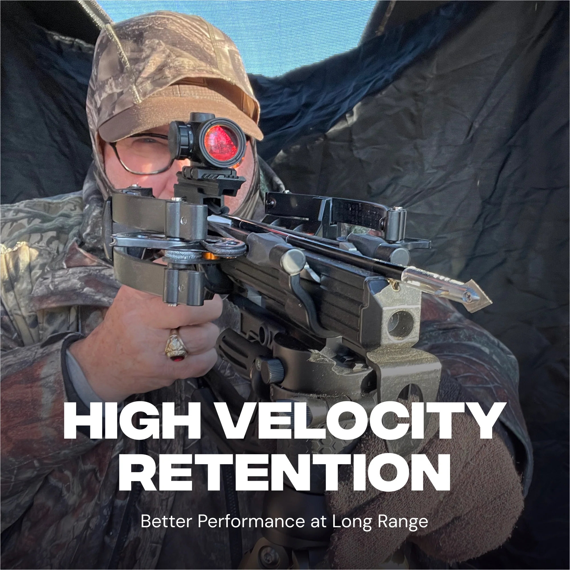 STING Carbon Hunting Bolts for Crossbows BALLISTA BAT (Pack of 6) - Image 8