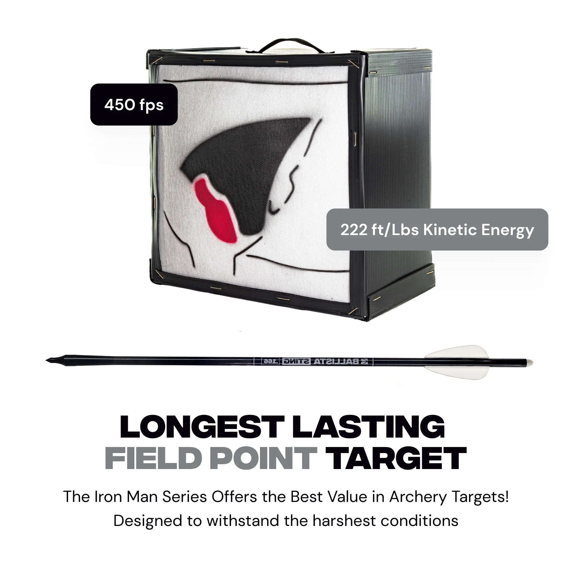 Target for Crossbow: Big Shot Iron Man 18″ High Kinetic Energy Edition - Image 4